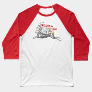 TARTARUGA A BOLEIA DUM LEBRE Baseball T-Shirt